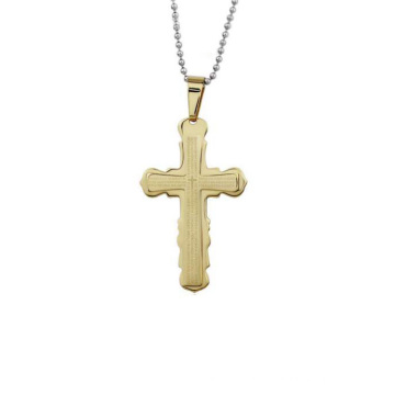 High quality large gold cross pendant,18k gold pendant design